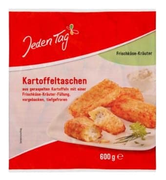Jeden Tag Kartoffeltaschen Frischkäse-Kräuter