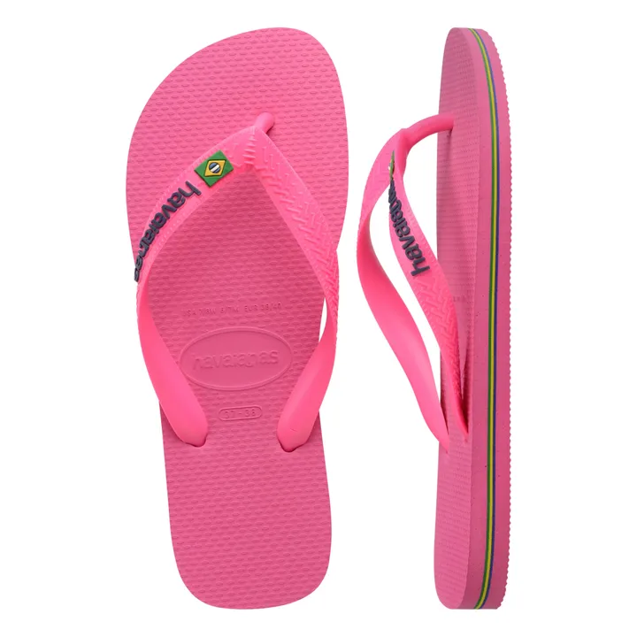 Havaianas Tongs Brasil Logo Néon | Rose