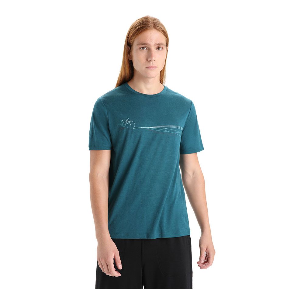 Icebreaker TECH LITE II - Tee-shirt Homme green glory