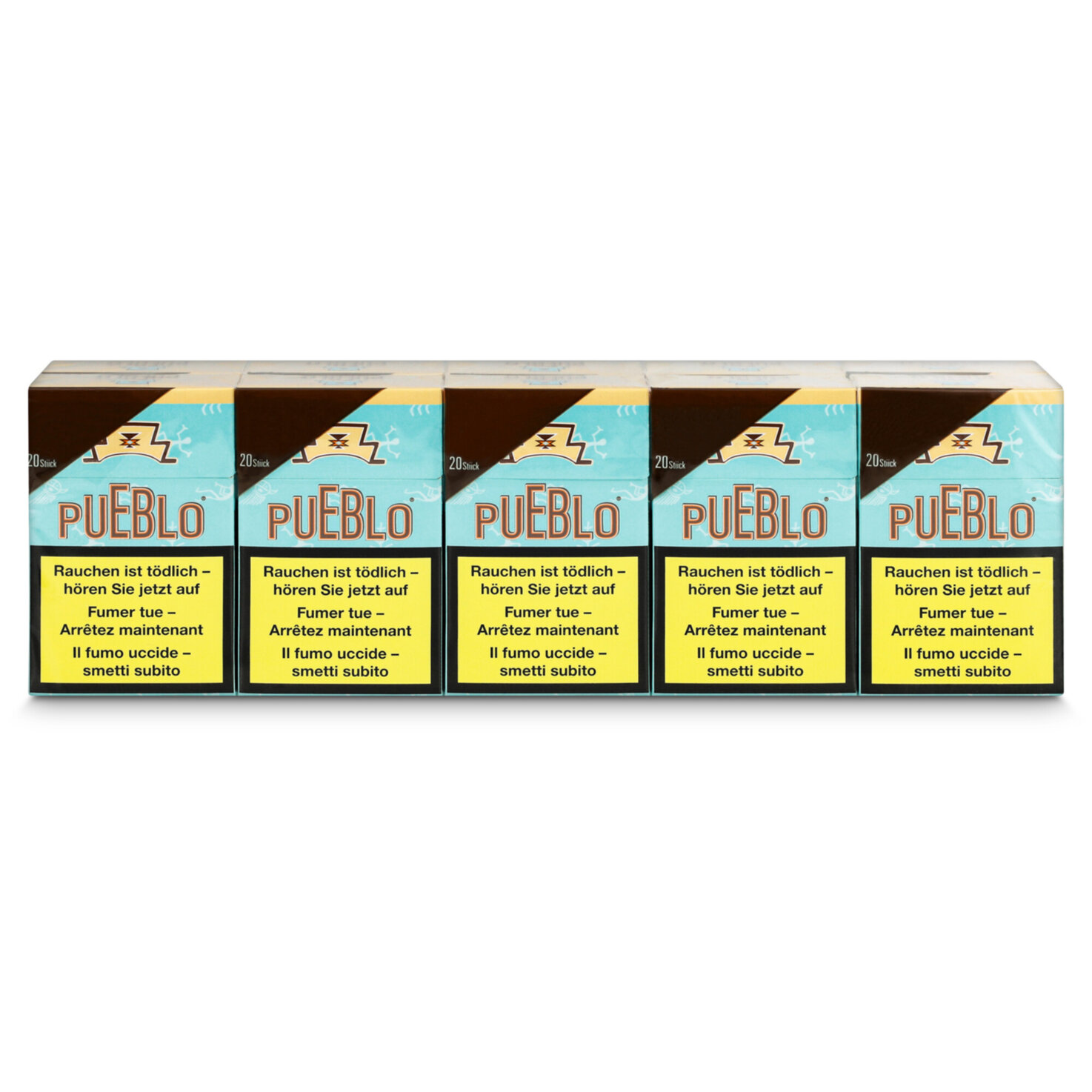 Pueblo Zigaretten Blue Box Stange