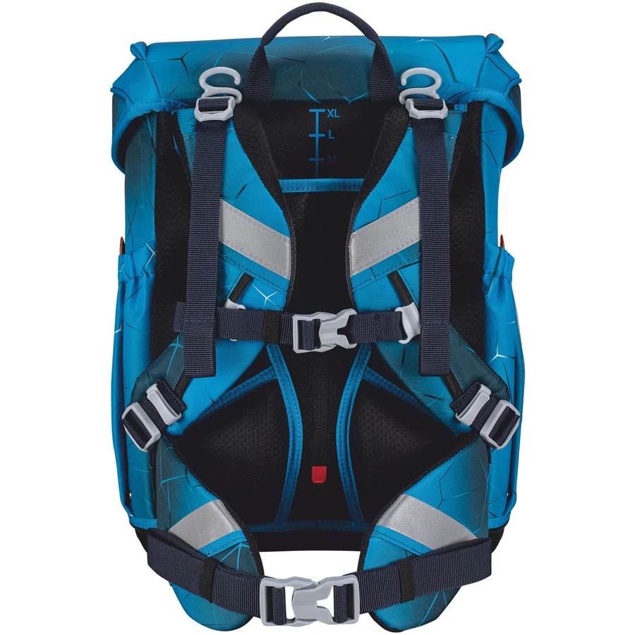 Scout Neo Exklusiv Safety Light - Schulranzen Set 5tlg. Polar Blue