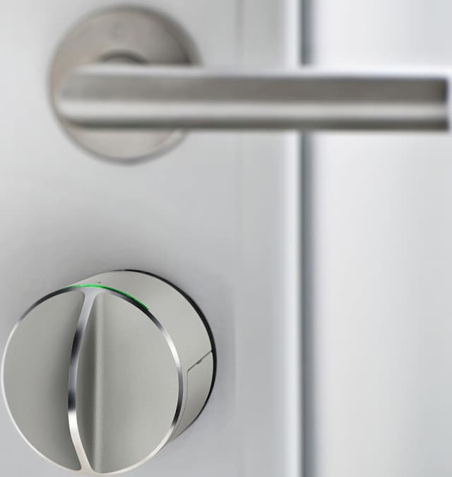 Danalog V3 2024 smart trådløs lås (sort/brun/Bluetooth/Scandi)