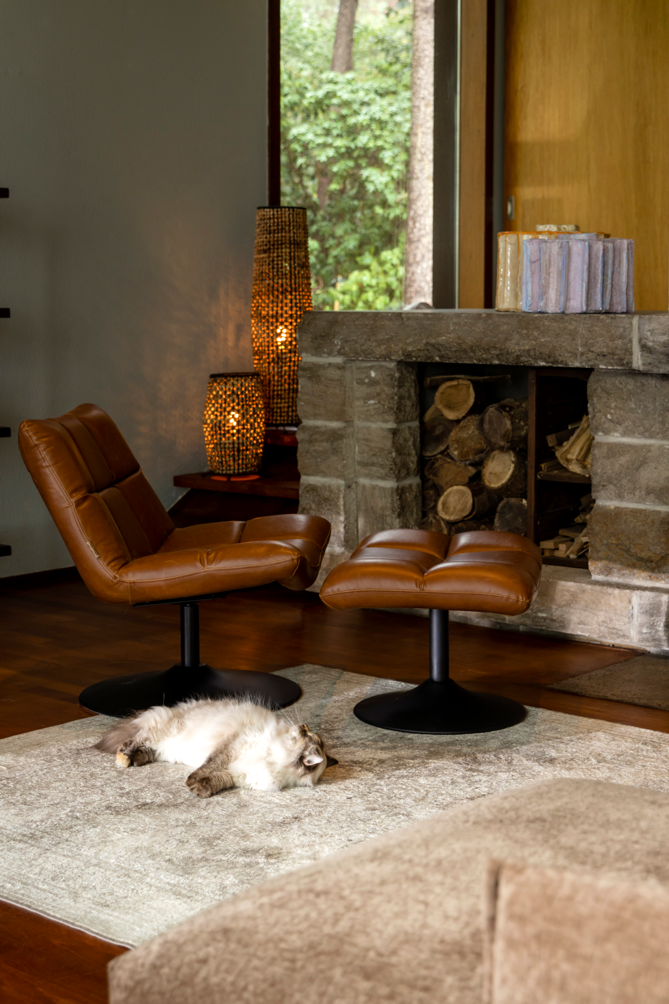 Fauteuil Bar licht grijs