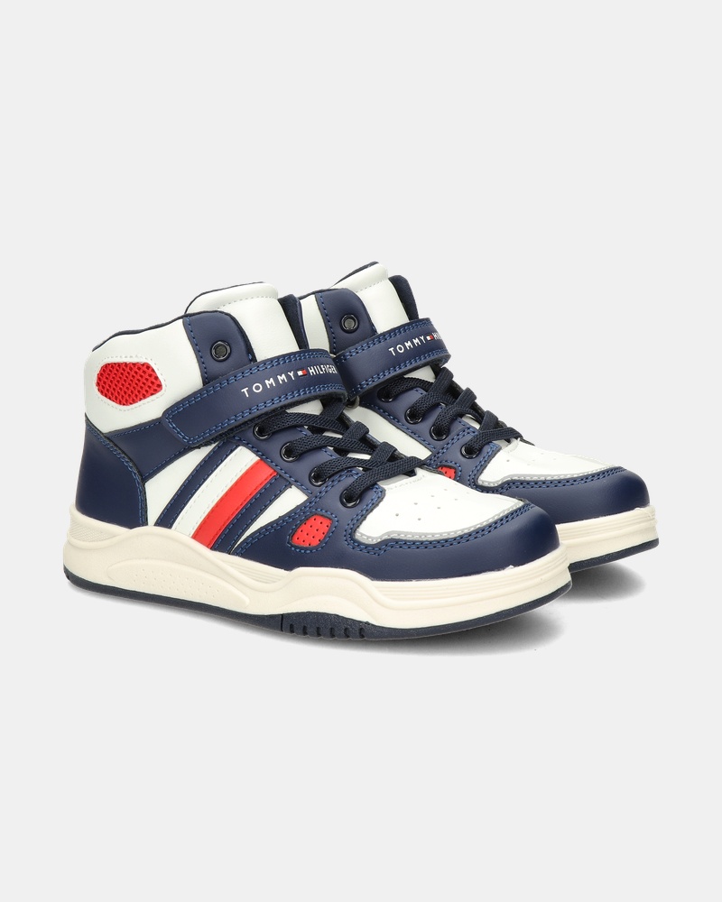 Tommy Hilfiger Jacobs Hoge sneakers  - wit