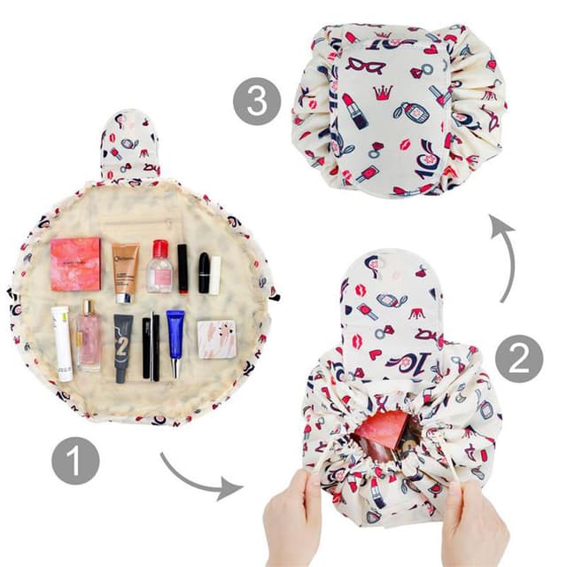 Kosmetiktaske Makeup-taske Toilettaske Make Up (cremet)