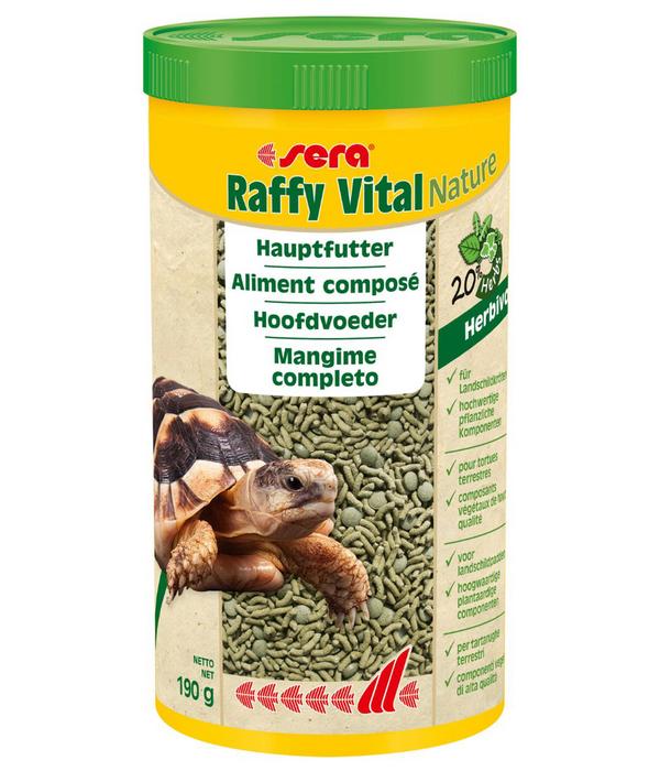 sera Reptilienfutter Raffy Vital Nature
