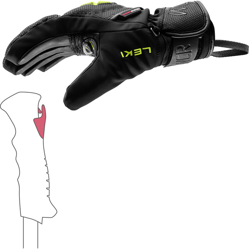 Leki Kinder WCR C-Tech 3D Handschuhe