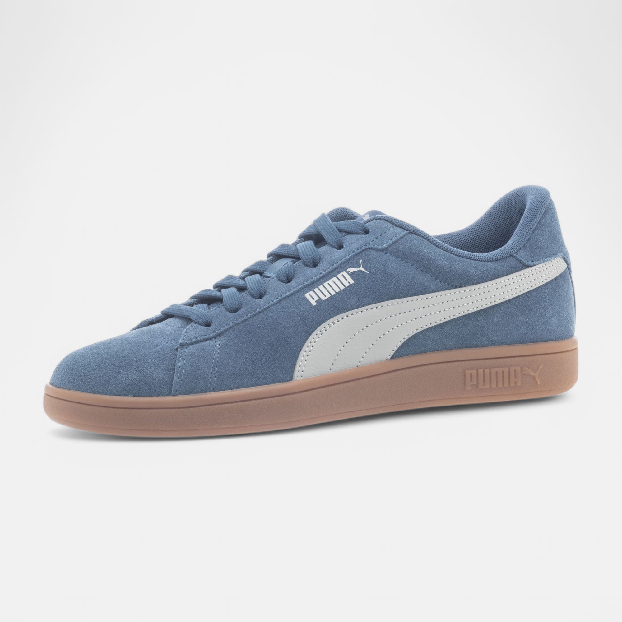 Baskets Homme en cuir bleu
