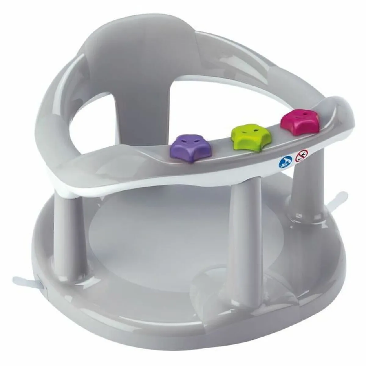 ThermoBaby Siège Bain Aquababy - Gris