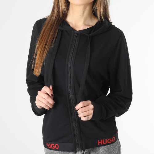 Sweat Capuche Zippé Femme 50490599 Noir