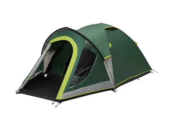 Coleman Kobuk Valley 3 Plus, Camping, Hård ramme, Kupel/Igloo telt, 3 person(er), Teltlærred, Grøn