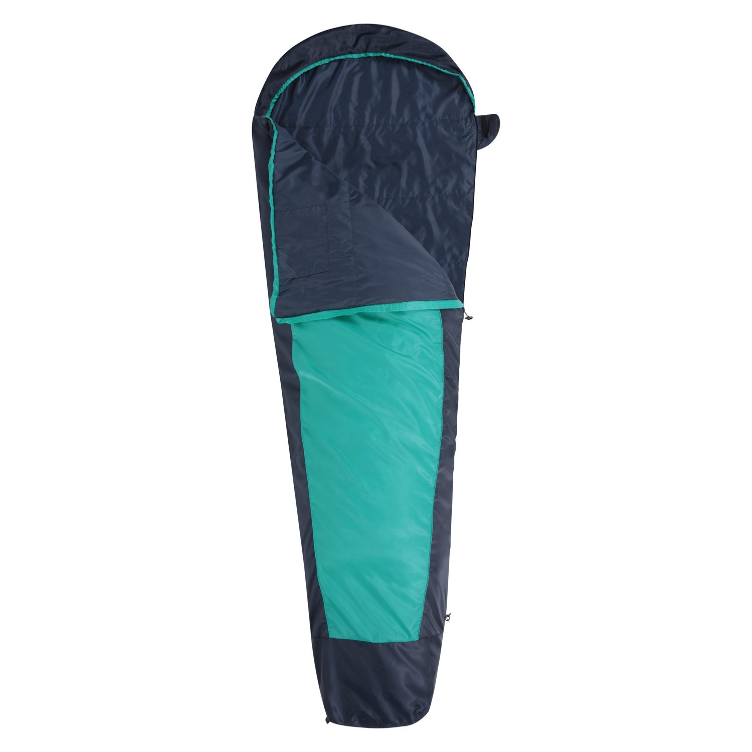 Saco de dormir tipo múmia leve de verão Mountain Warehouse Traveller 50