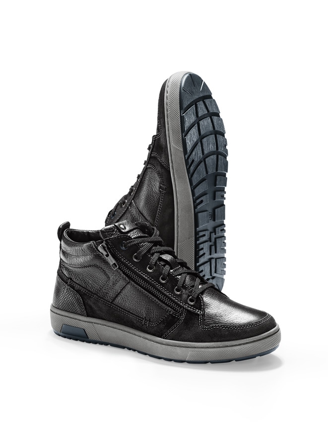 Kalbleder-Schnürer High Top