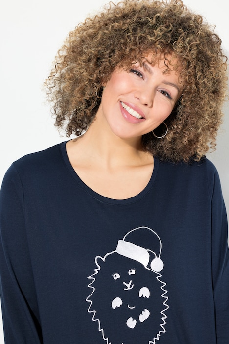 Weihnachtsshirt, Classic, Rundhals, Langarm