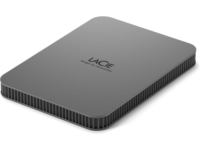 LaCie Externe Festplatte Mobile Drive Secure 2 TB Externe tragbare Festplatte mit 2 TB Speicherkapazität