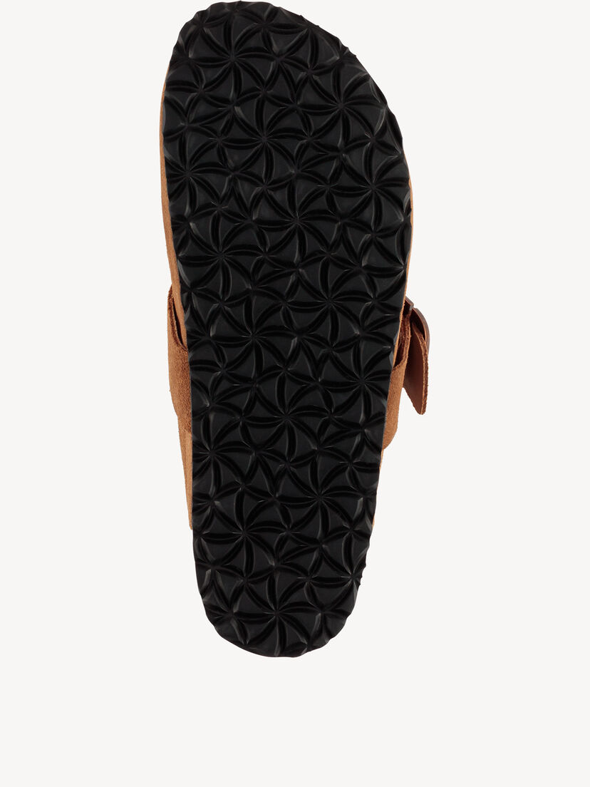 Leren Slipper - bruin