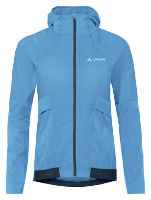 Veste Coupe-Vent Femme Vaude Crana Bleu