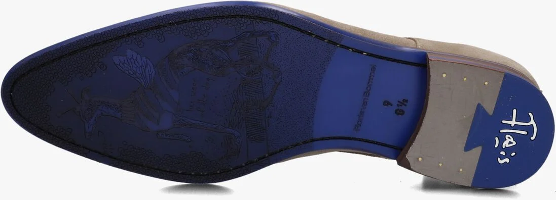 FLORIS VAN BOMMEL taupe floris van bommel nette schoenen sfm-30462