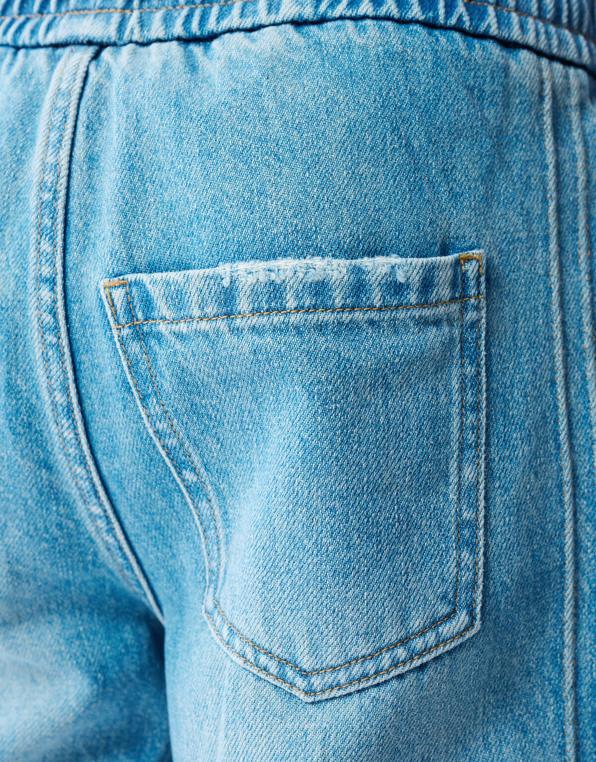 Sporty Baggy Fit Jeans Mediumstone