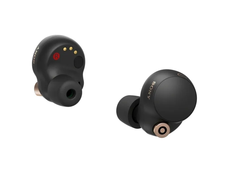 [OUTLET] - Sony WF-1000XM4 - Ægte trådløse øretelefoner med mik. - i øret - Bluetooth - aktiv støjfjerning - sort