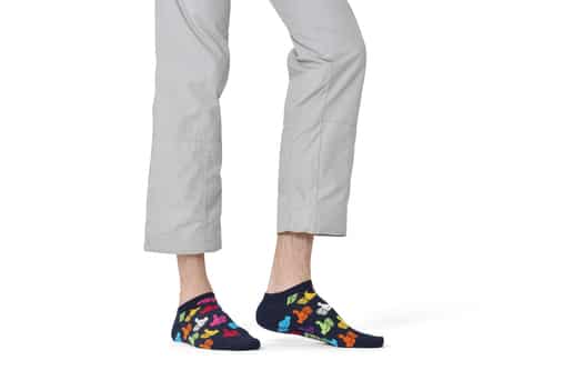 Happy Socks Thumbs Up Low Sock Socken in Mehrfarbig