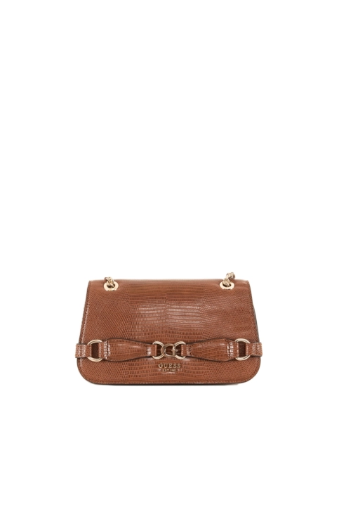 Sacs à main guess jeans arlena convertible xbody flap cog cognac