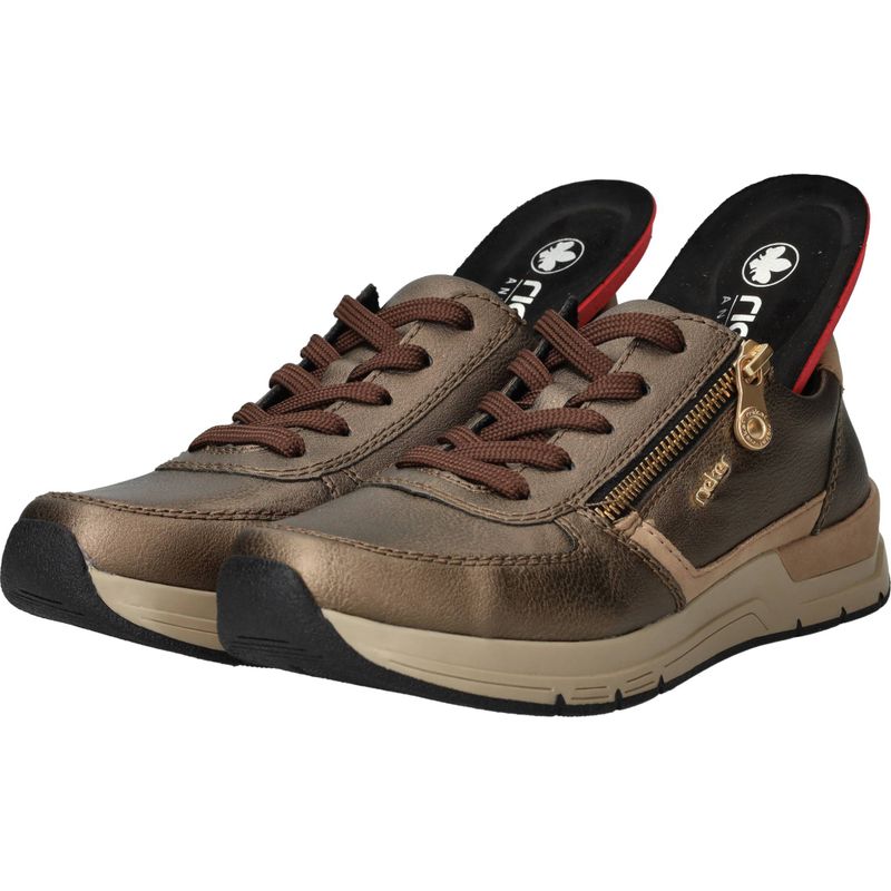 Rieker Sneakers Goud Dames