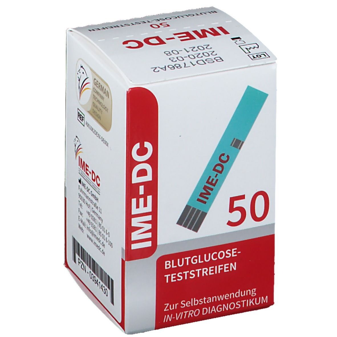 IME-DC Blutzuckerteststreifen