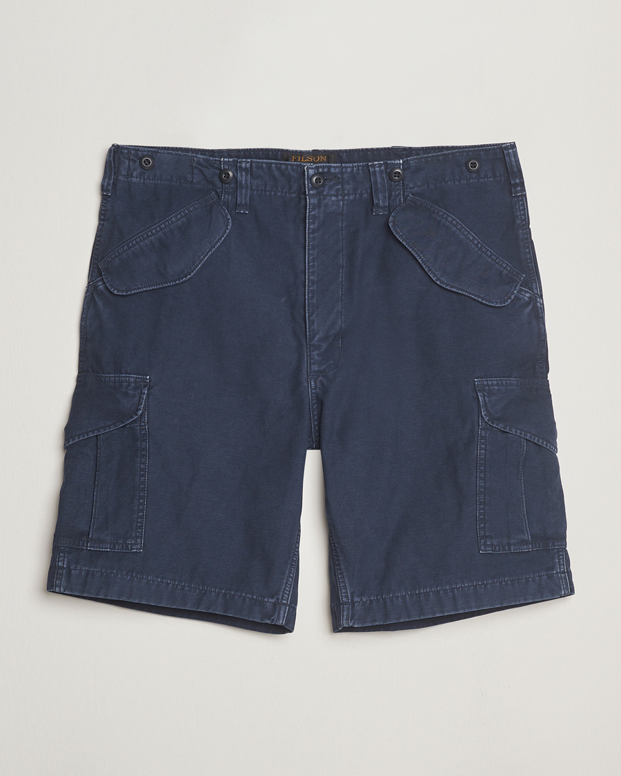 Filson Field Cargo Shorts Blue Mussel