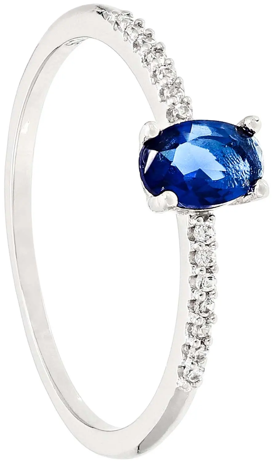 Ring - Navy Oval