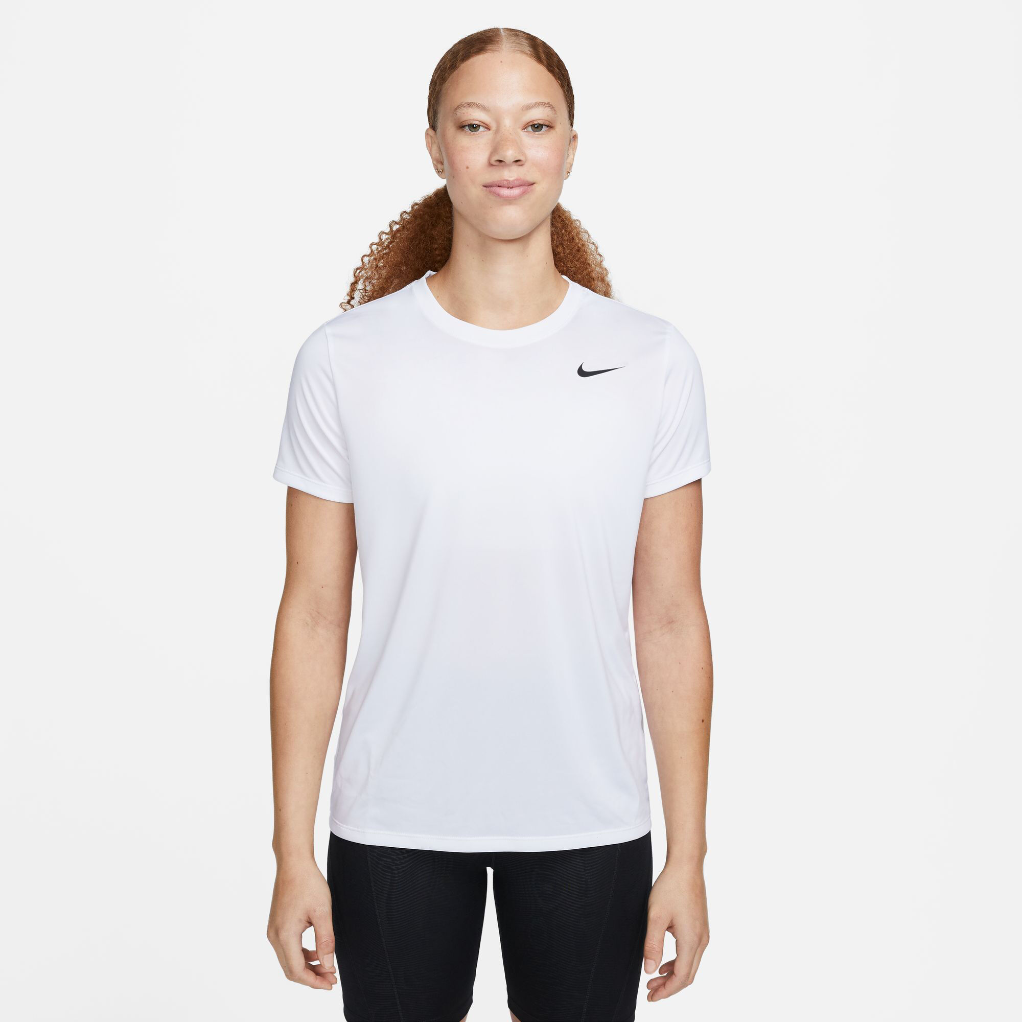 Nike Dri-Fit Regular T-shirt Femmes - Blanc