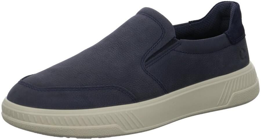 ECCO Move M Slip-on Instappers blauw Leer