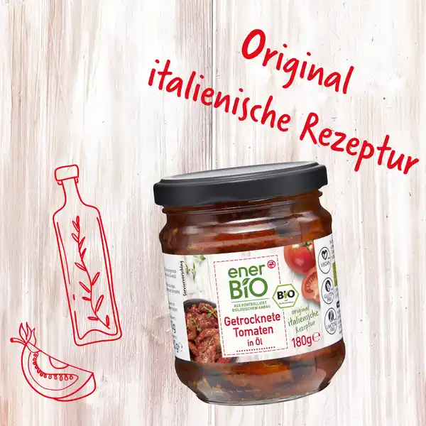 Getrocknete Tomaten in Öl