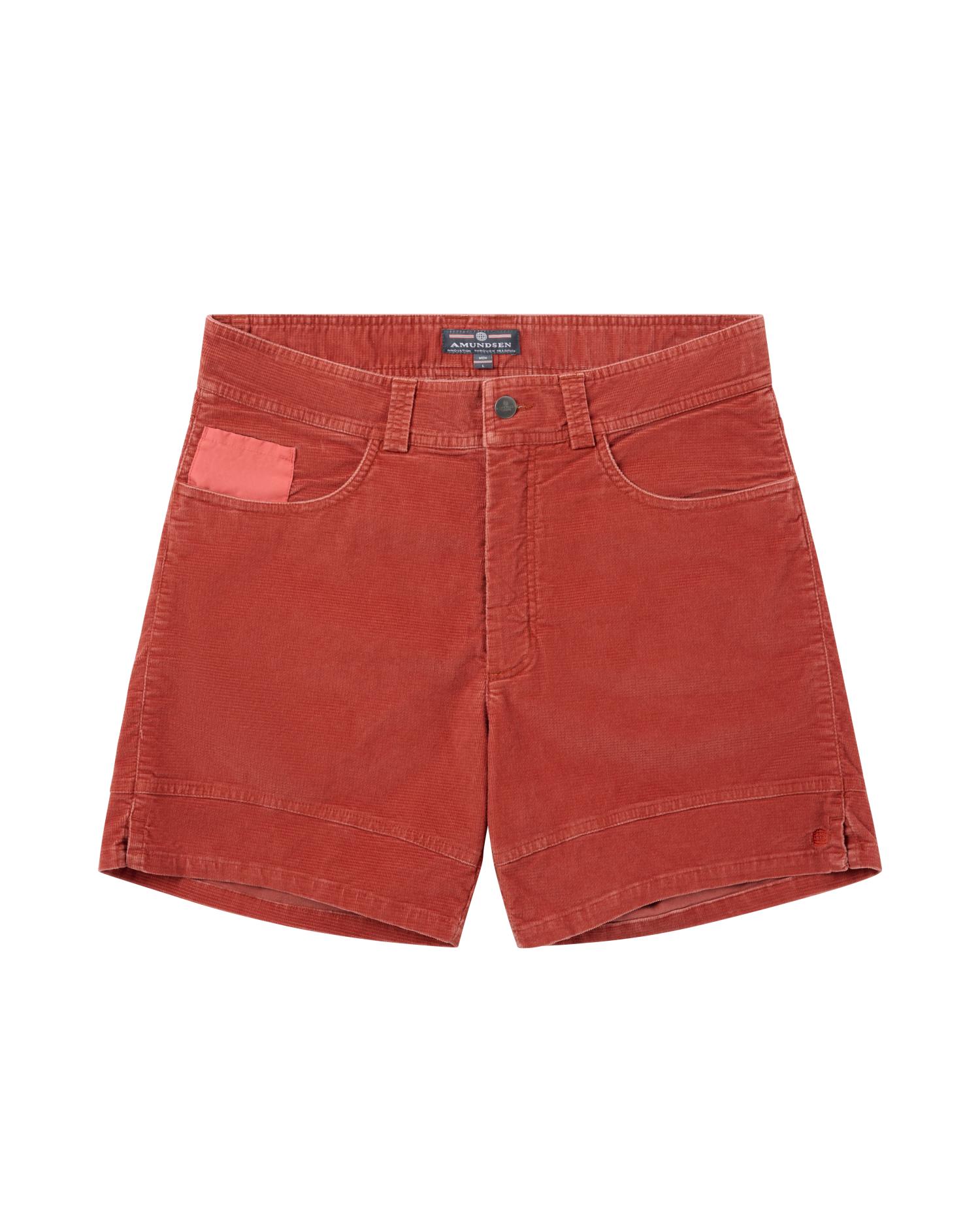 Amundsen 6Incher Wild Velvet Shorts Terra Red