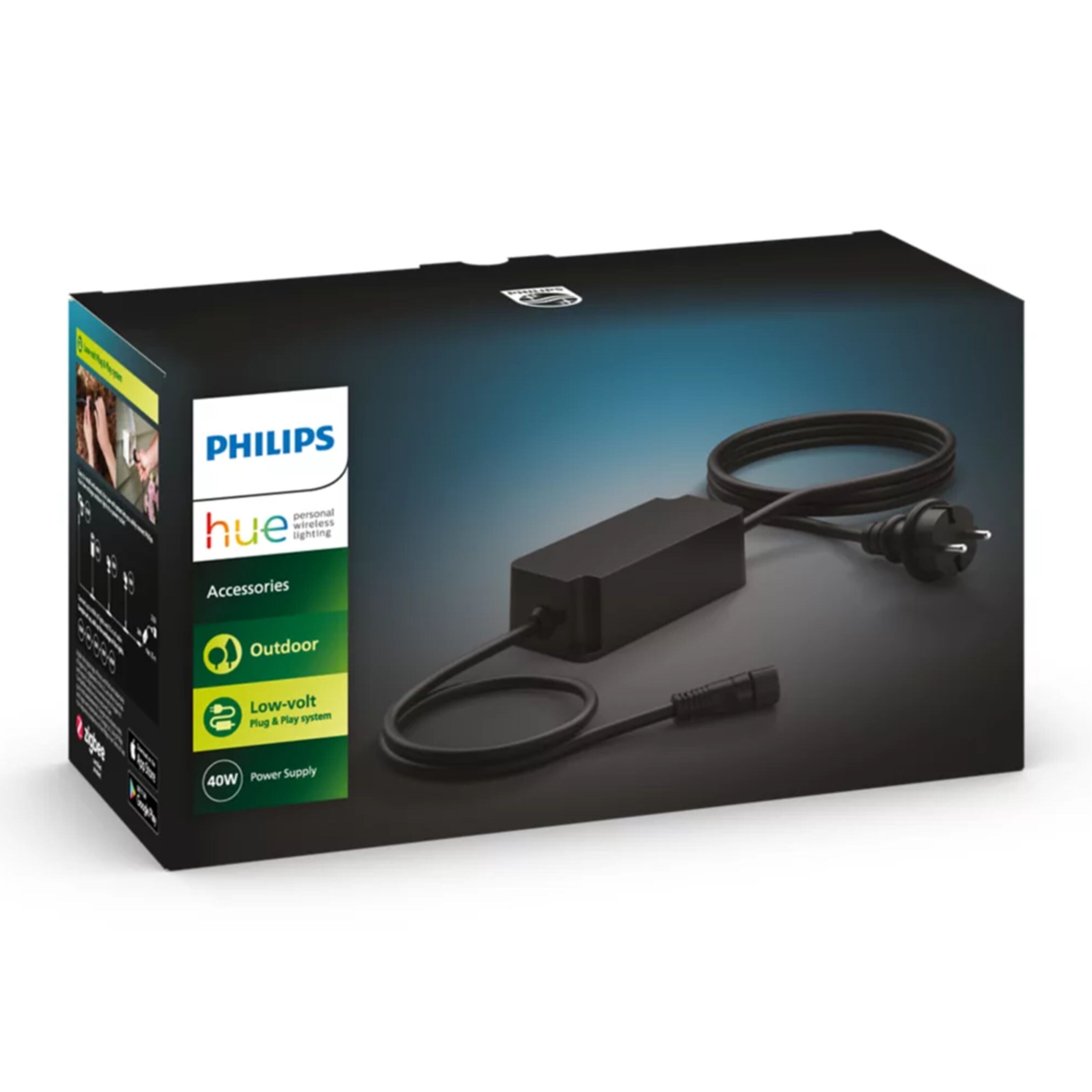 Philips Hue 40 W strømadapter for utendørsbelysning