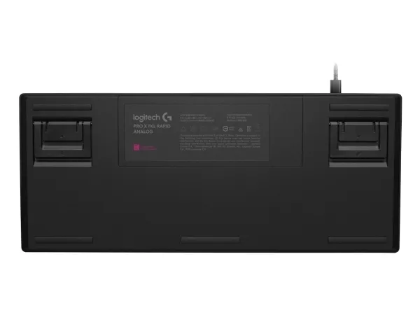 Logitech G PRO X RAPID - Tastatur - TKL - bagbelyst - USB - QWERTY - US International - tastkontakt: Linear - sort