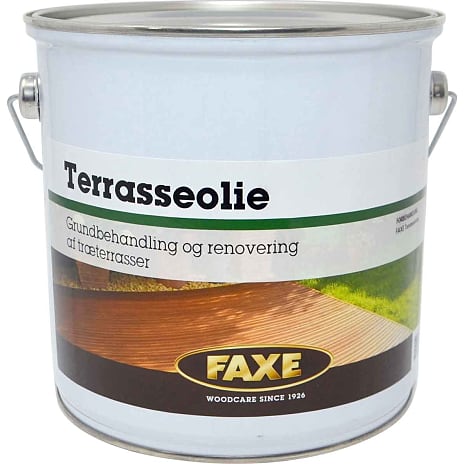 FAXE Terrasseolie 2,5 liter - sort