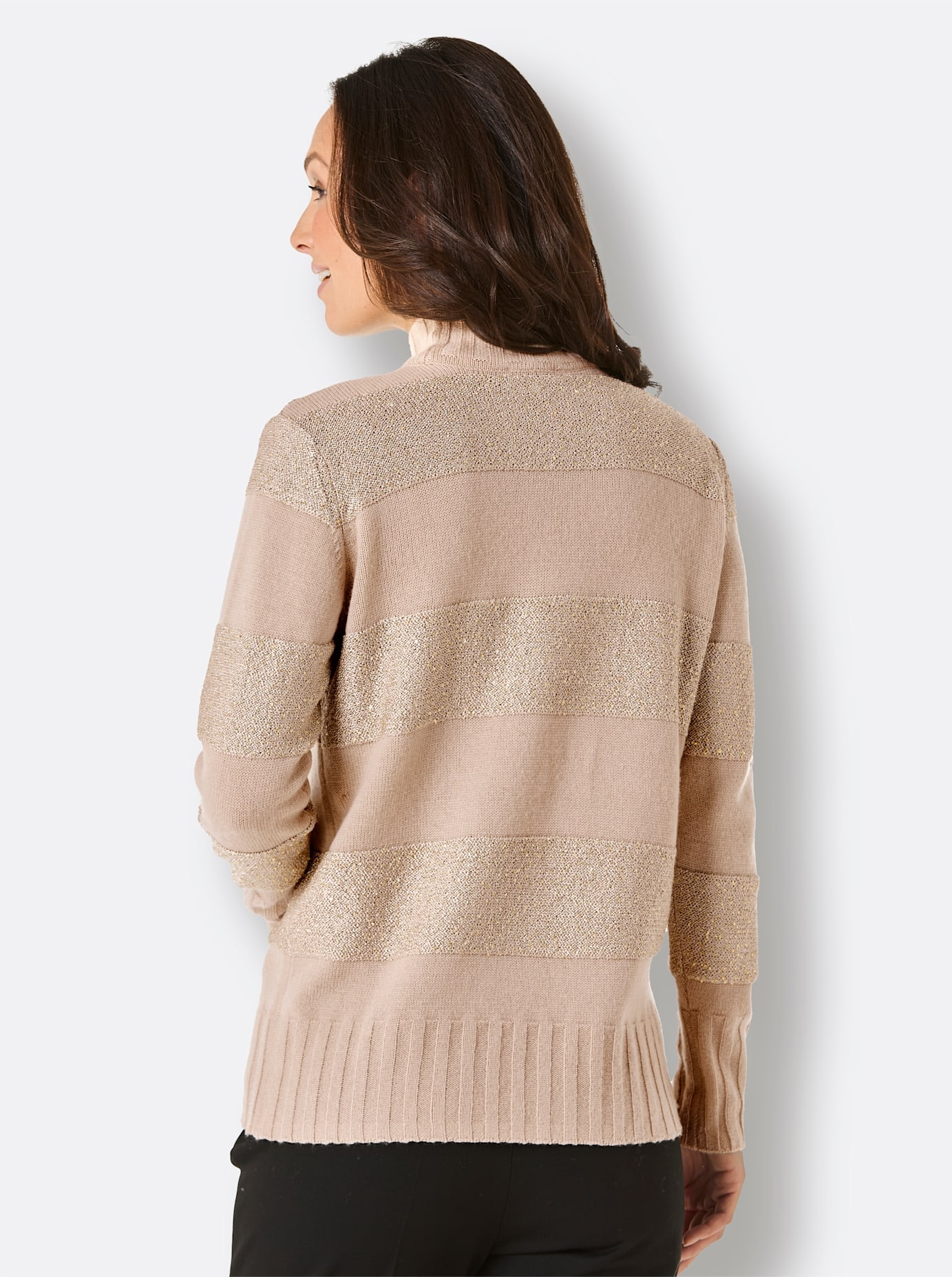 CREATION L PREMIUM Stehkragenpullover »Merino-Kaschmir-Pullover«