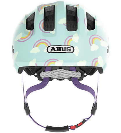 Abus Cykelhjelm - Smiley 3.0 Led - Blåe Rainbow