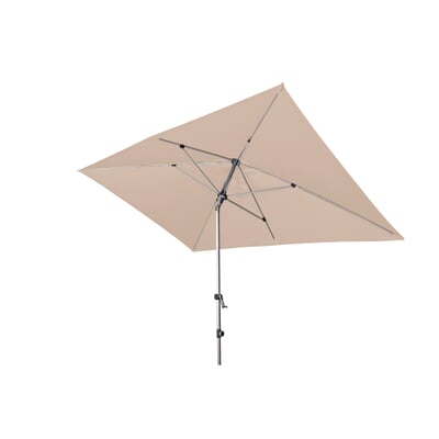 Sonnenschirm Stilfser, Eckig, Beige