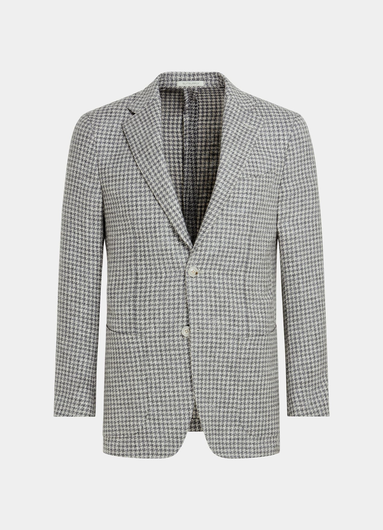 Blazer Havana coupe Tailored gris foncé pied-de-poule
