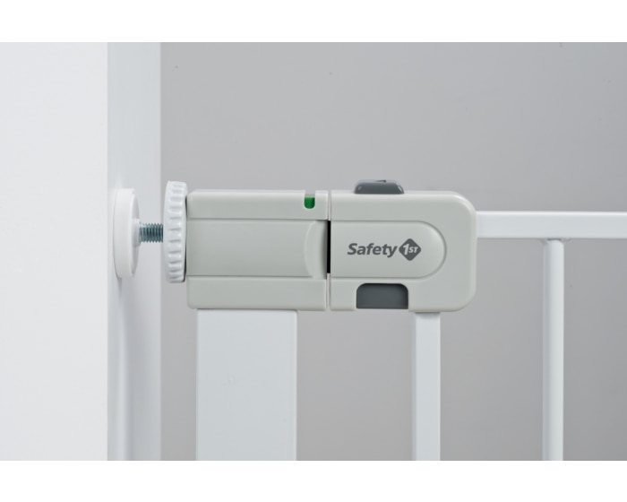 Easy Close Metal SecureTech Ab 6 Monate bis 2 Jahre      Schnelle und einfache Installation |    Bis zu 136 cm erweiterbar |    Ultra sicher |    Erweiterbar |