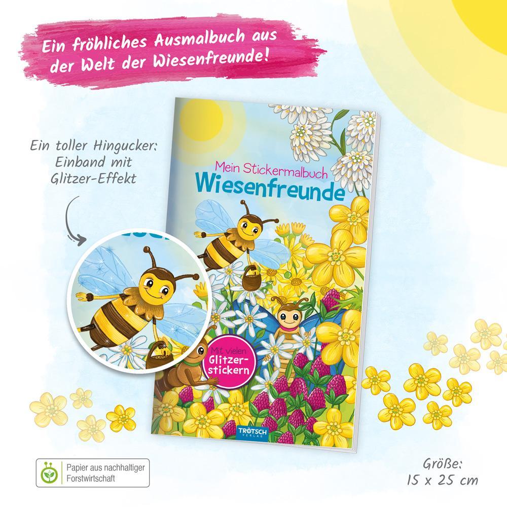 Trötsch Wiesenfreunde Ausmalbuch