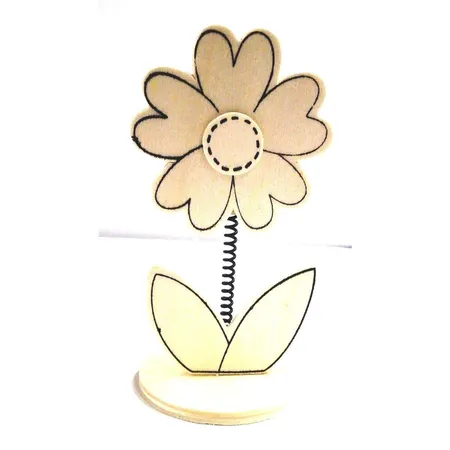 Beleduc Memo-Halter Blume, 2 Motive, sortiert