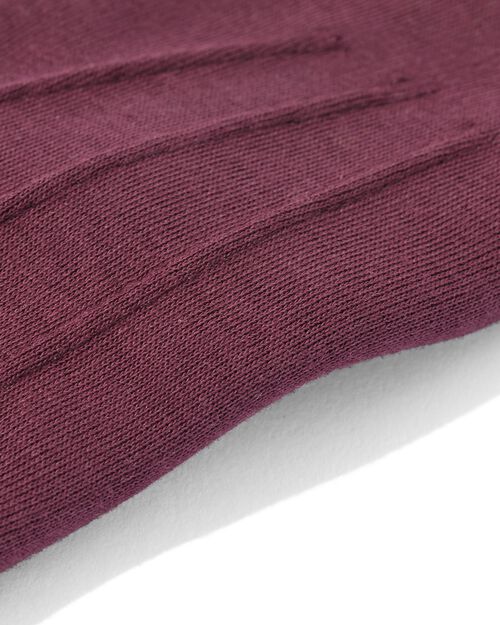 gants en jersey spécial écran tactile pour femmes rouge foncé