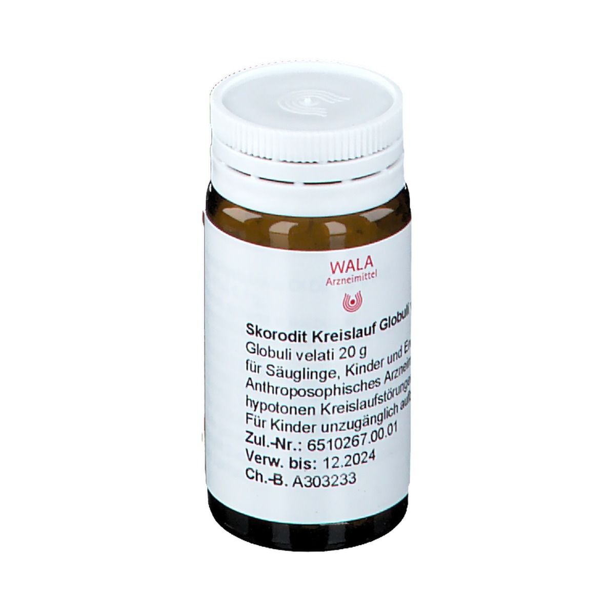 WALA® Skorodit Kreislauf Globuli velati