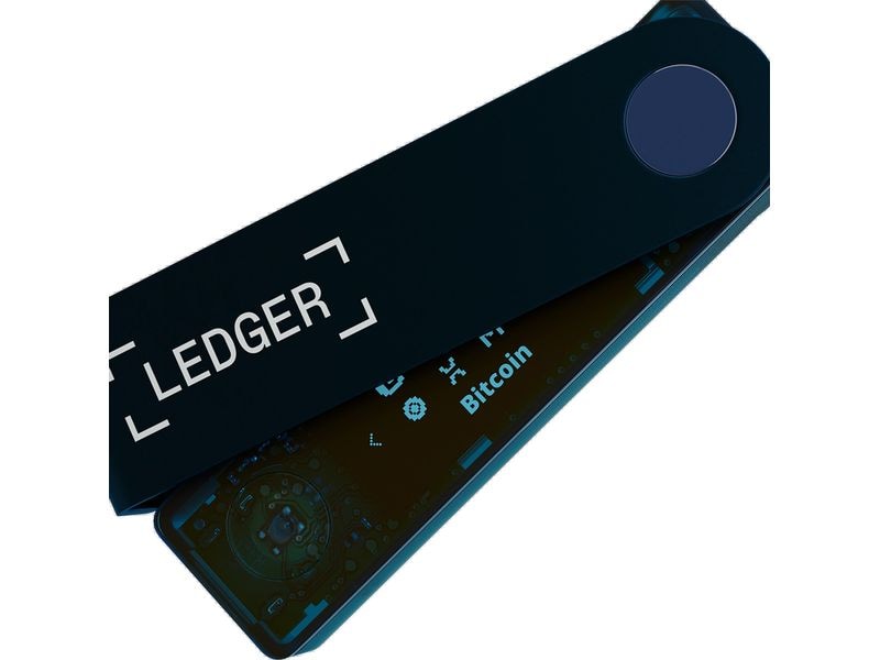 Ledger Nano X Sapphire Blue Crypto-Hardware-Wallet mit Bluetooth zum Kaufen, Verwalten und Vermehren digitaler Vermögenswerte