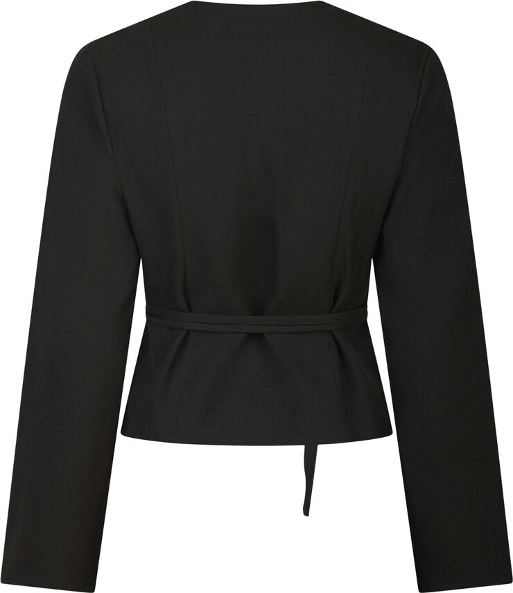 Neo Noir Simmi Wrap Blouse Black
