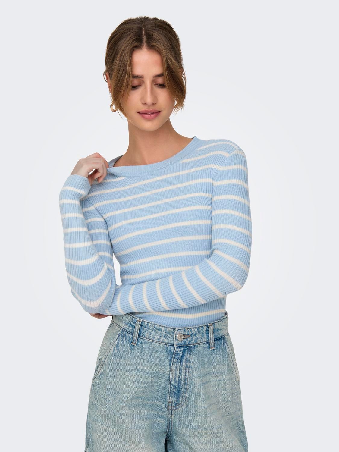 ONLLOUISA Strickpullover Cashmere Blue