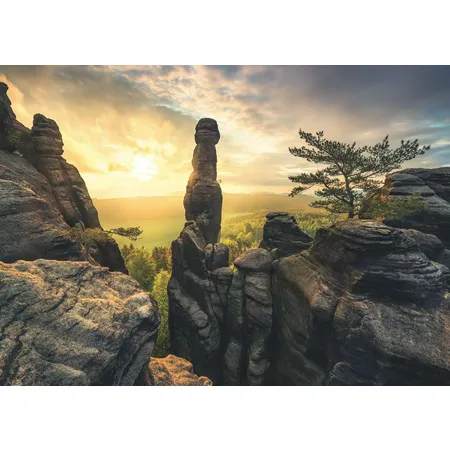 Ravensburger Puzzle - Erleuchtung - Elbsandsteingebirge, 1000 Teile